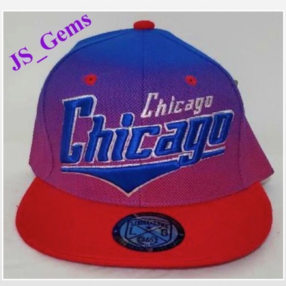 New Chicago Snapback Baseball Hat Acce